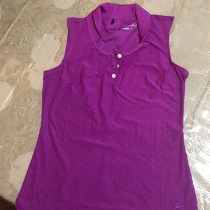 Nike golf tour performance women’s top